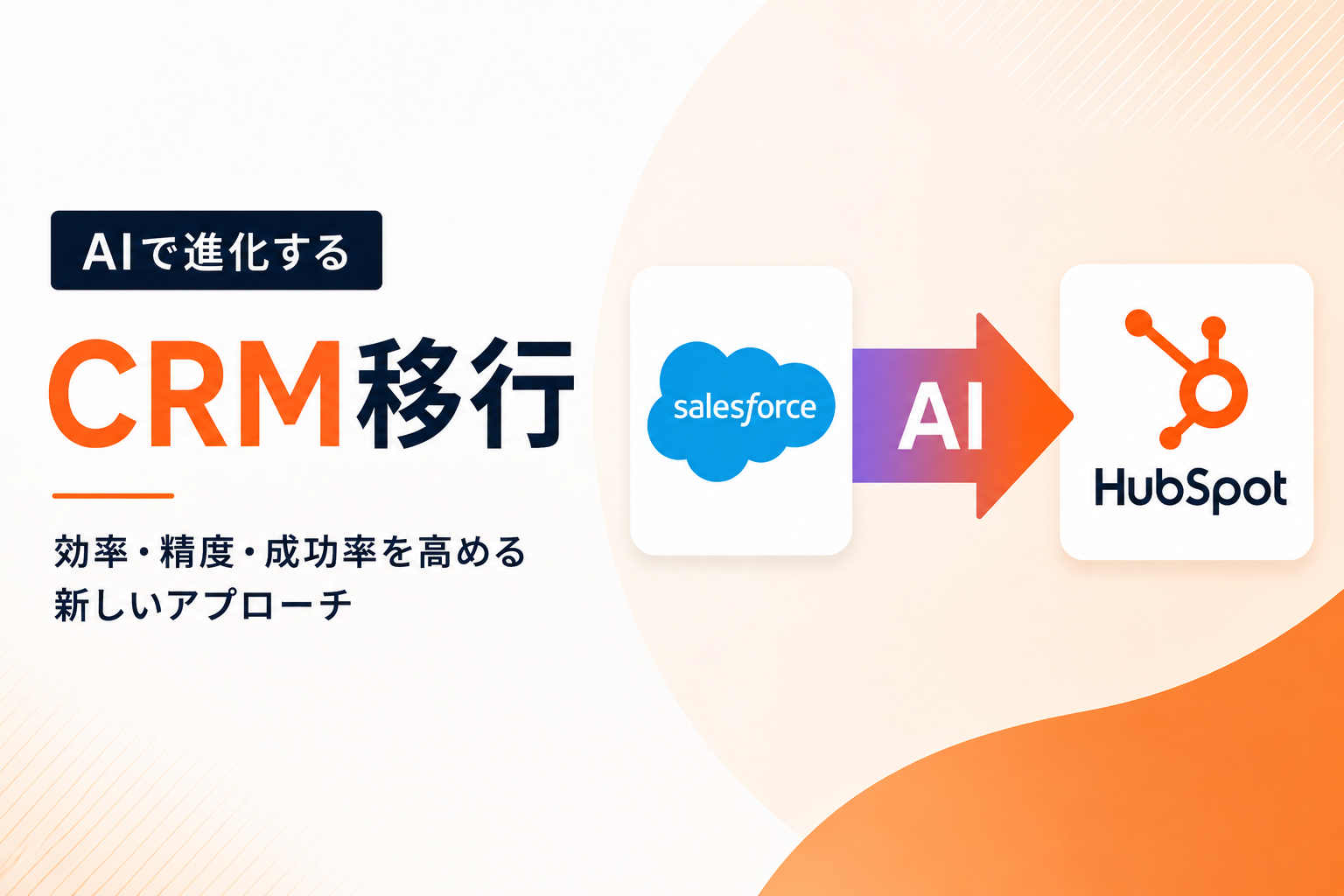 CRM移行にAIをどう使うか――棚卸し・設計・実装・検証の4工程での実践