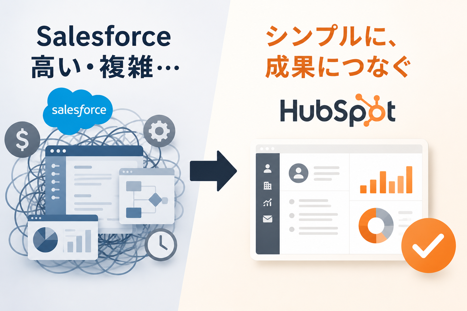 Salesforceが高い・複雑と感じたら考えるべき乗り換えの判断基準【CRMの専門家が解説】